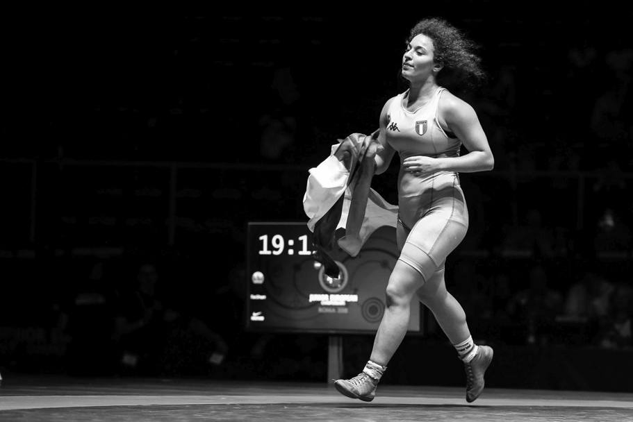 Elena Esposito, bronzo categoria -65 kg. Foto DEFELICIANTONIO